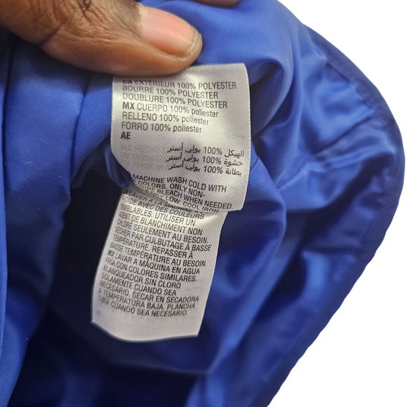 Karen Scott Sport Blue Sleeveless Full Zip Puffer Vest in Size XL - Picture 12 of 12